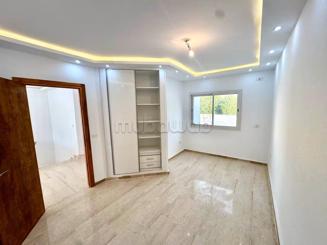 New high standing villa with garden
