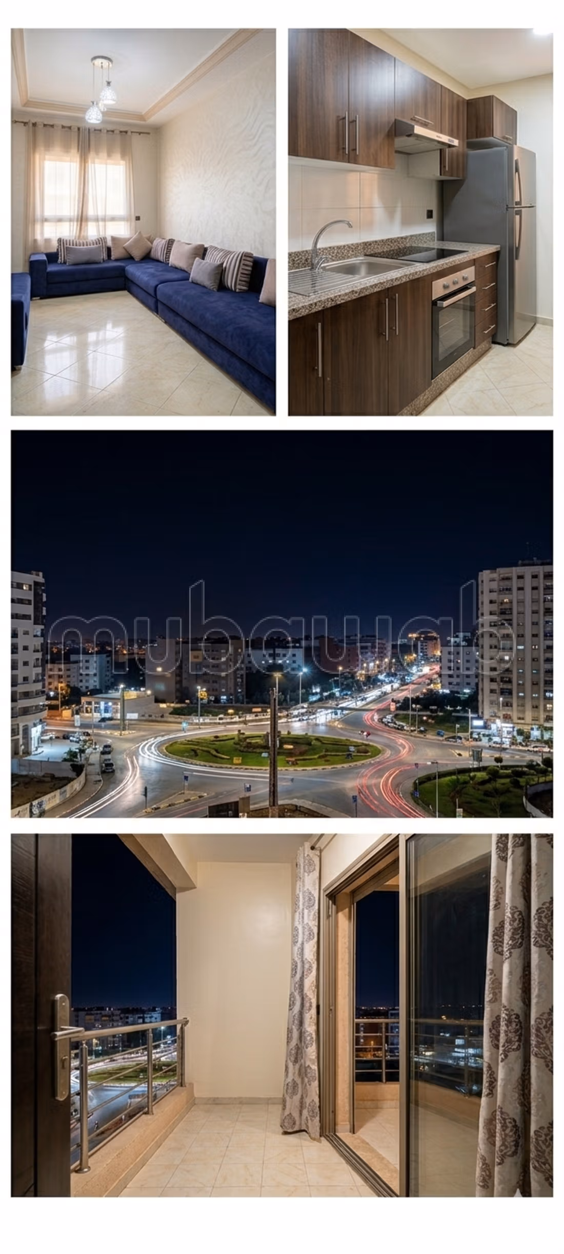 Location d'un appartement au centre-ville. 1 pièce. Meublé