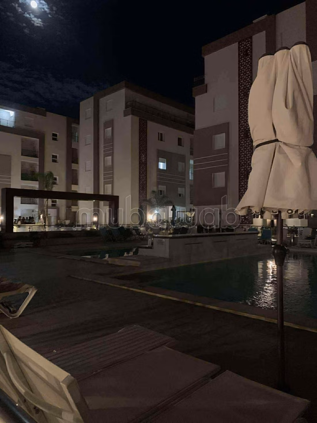 Bell'appartamento in affitto a Hammamet. 1 buona camera. Arredata