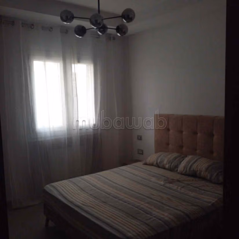 Affitto di un appartamento a Hammamet Sud. 1 buona camera. Arredato