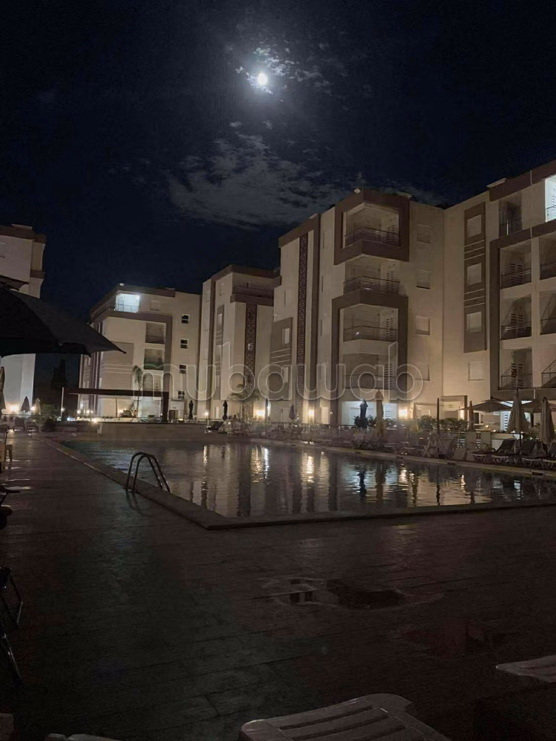 Affitto di un appartamento a Hammamet Sud. 1 buona camera. Arredato
