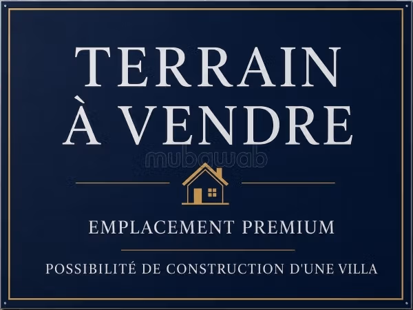 Terrain souissi 3800 dhs/m2