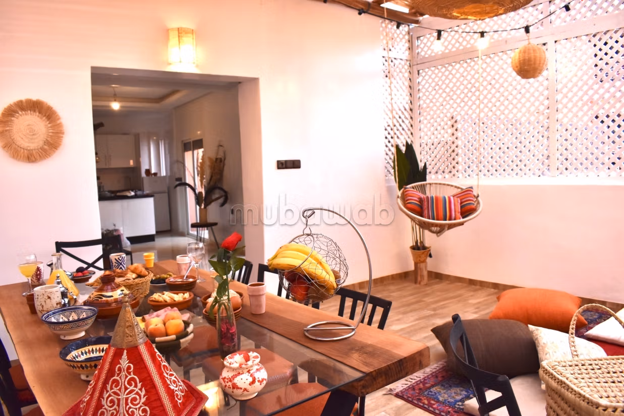 Cosy appartement à Guéliz. 1 Pièce. Meublé avec 2 grandes terrasses — 5