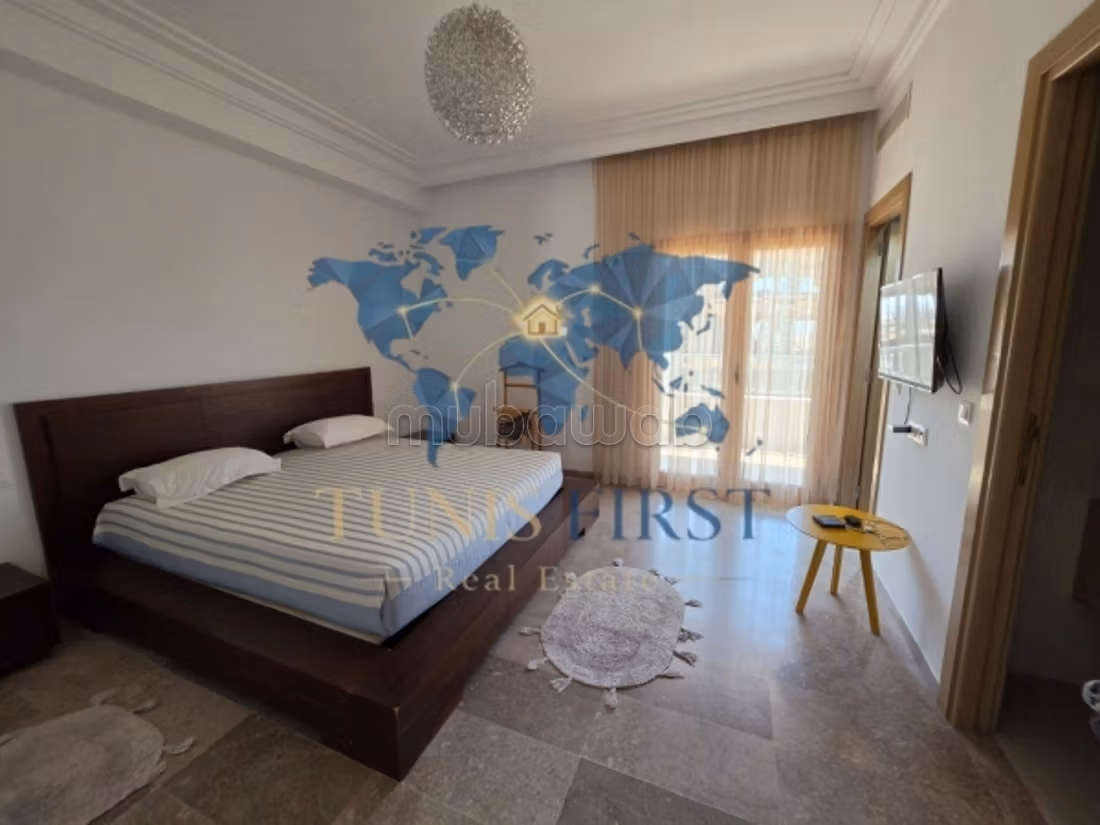 A vendre appartement S3 à jardin de Carthage