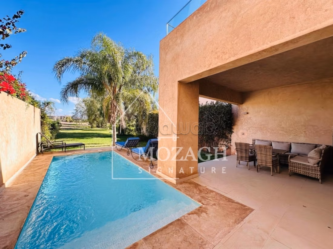 Magnifica villa con 3 camere in residenza – Agdal