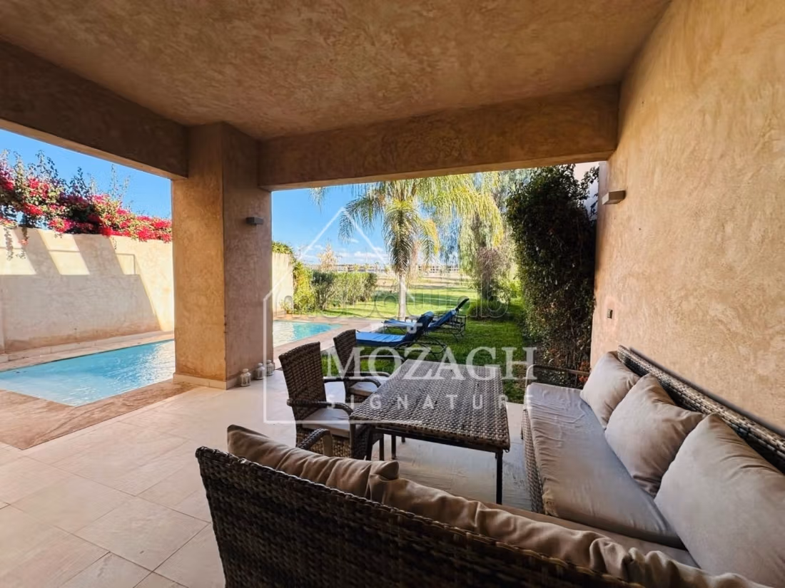 Magnifica villa con 3 camere in residenza – Agdal