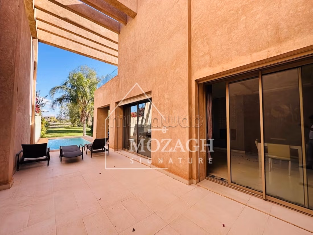 Magnifica villa con 3 camere in residenza – Agdal