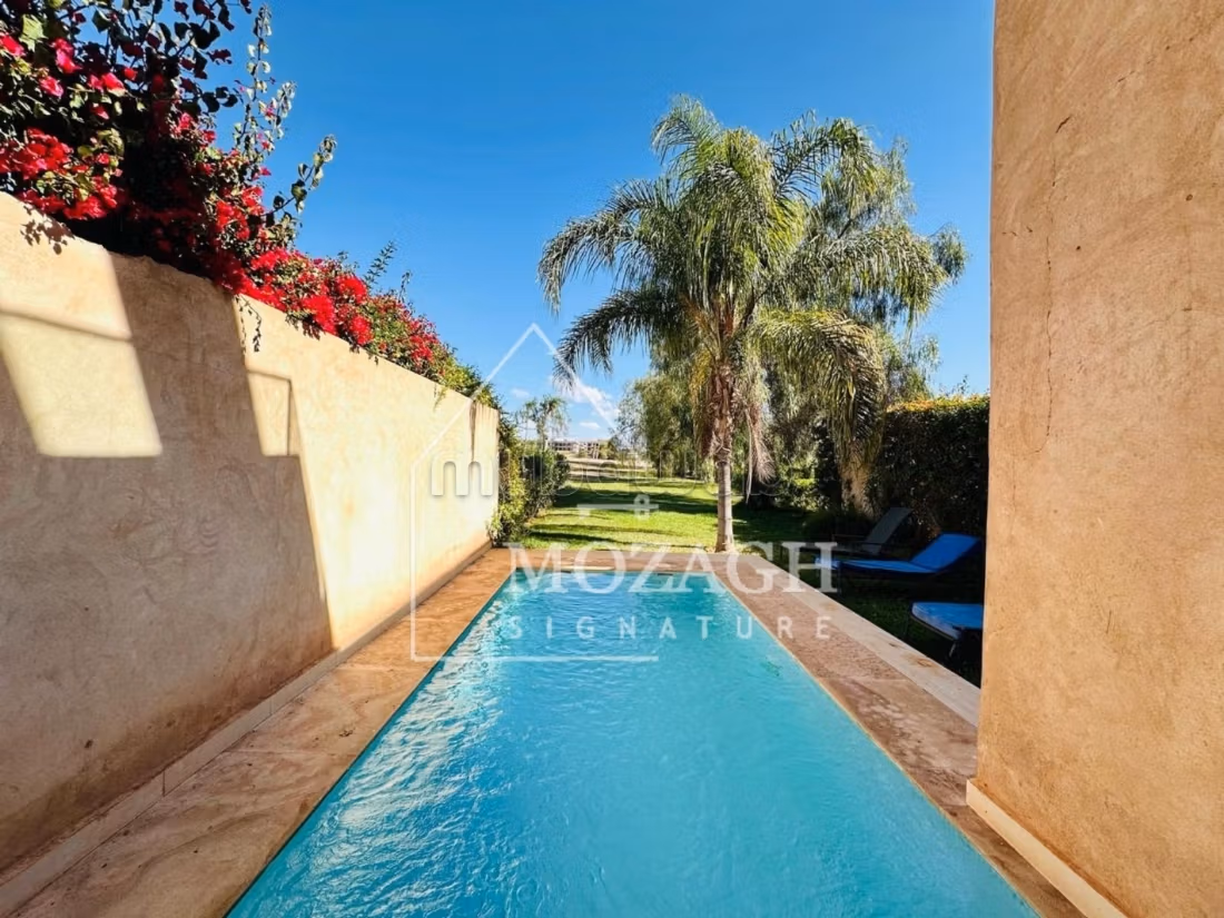 Magnifica villa con 3 camere in residenza – Agdal