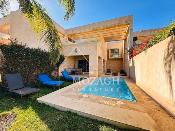 Magnifica villa con 3 camere in residenza – Agdal
