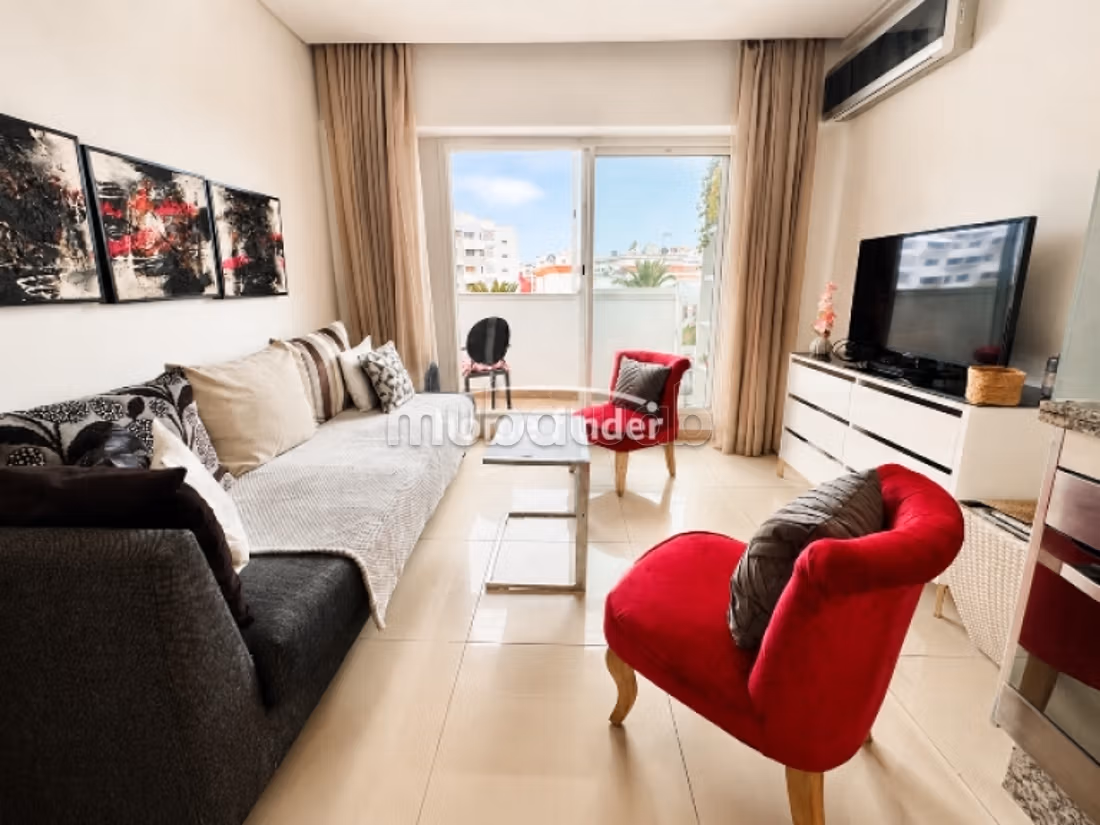 Studio meublé à louer sur Ziraoui 55 m²