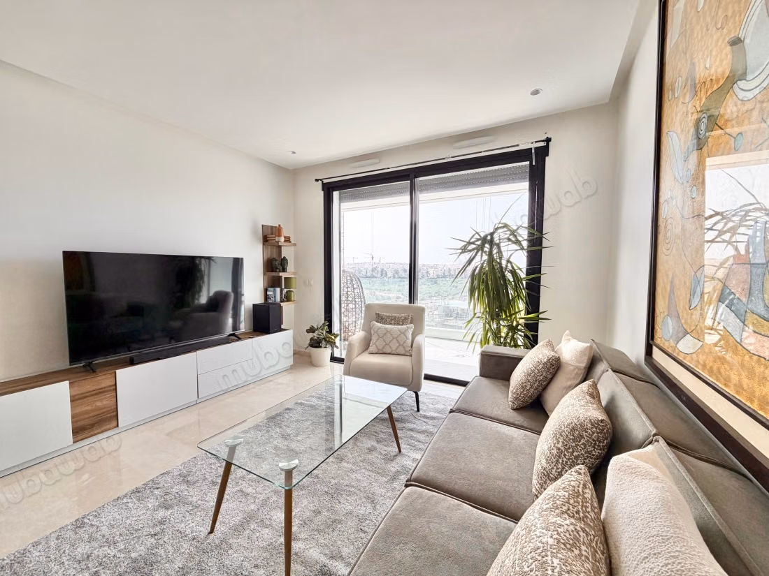 Apartment for rent in Casablanca Finance City. Area 75 m²
