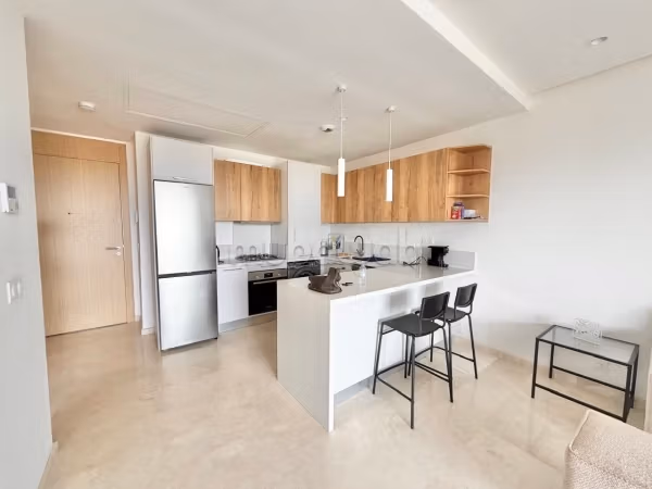 Location d'un appartement à Casablanca Finance City.
Superficie 75 m²
