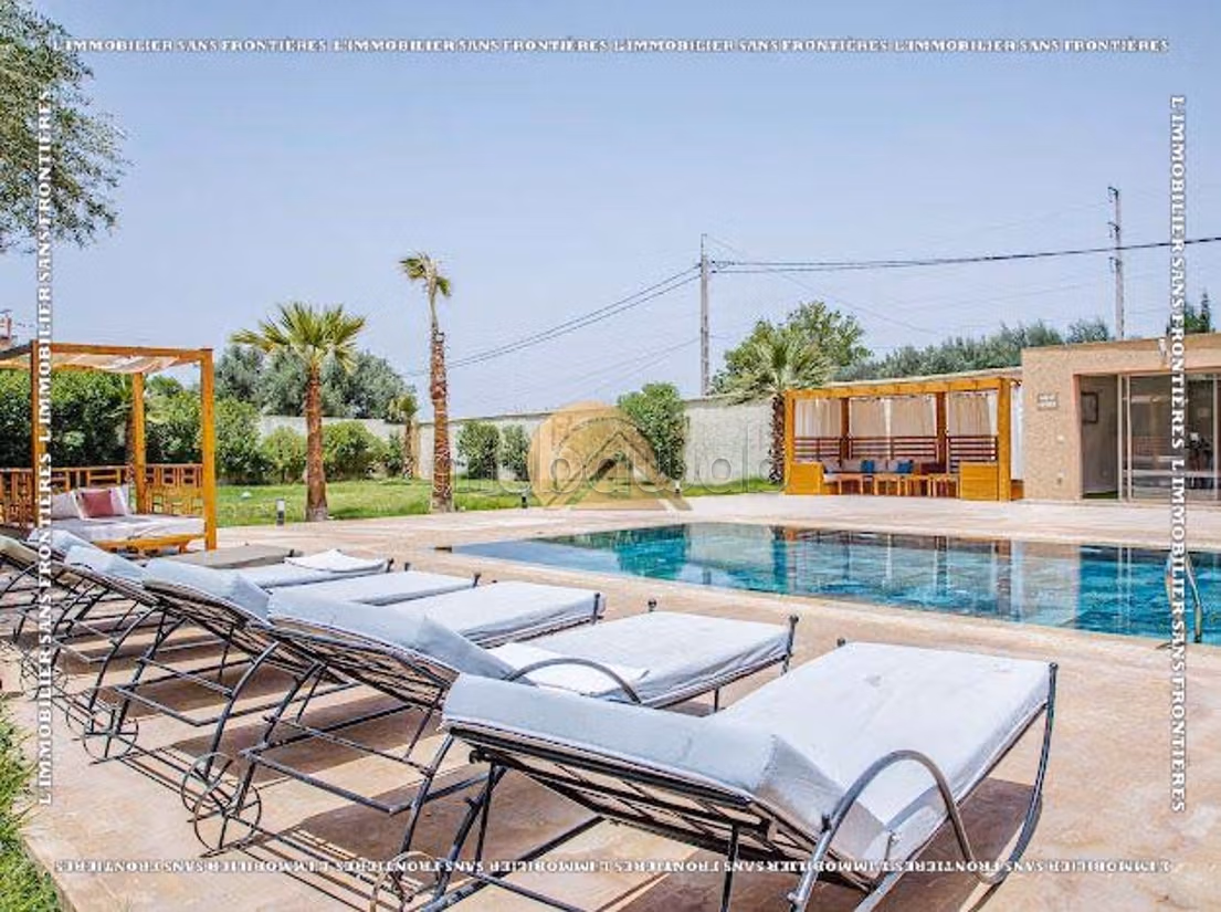 Villa privata intitolata con VNA in vendita sulla strada di Sidi Rahal, strada di Fès, Marrakech