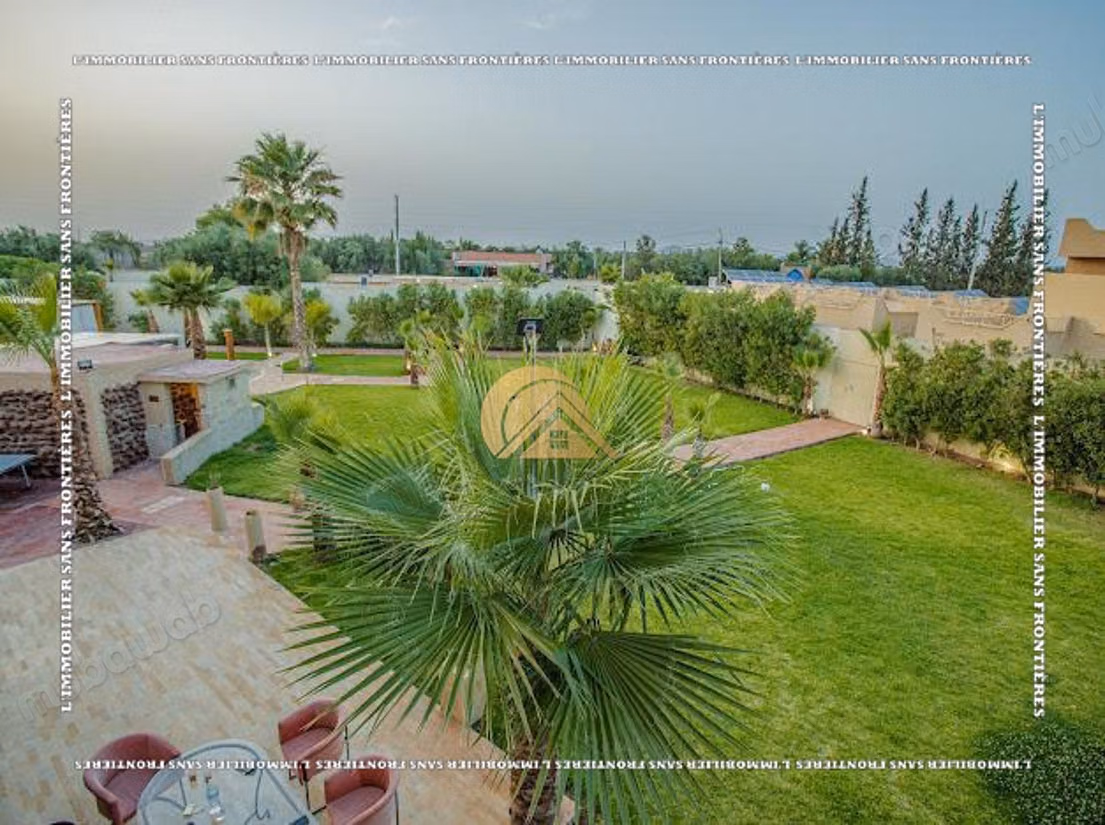 Villa privée titrée avec VNA à vendre sur la route de Sidi Rahal, route de Fès, Marrakech