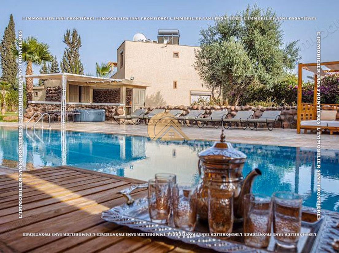 Villa privée titrée avec VNA à vendre sur la route de Sidi Rahal, route de Fès, Marrakech