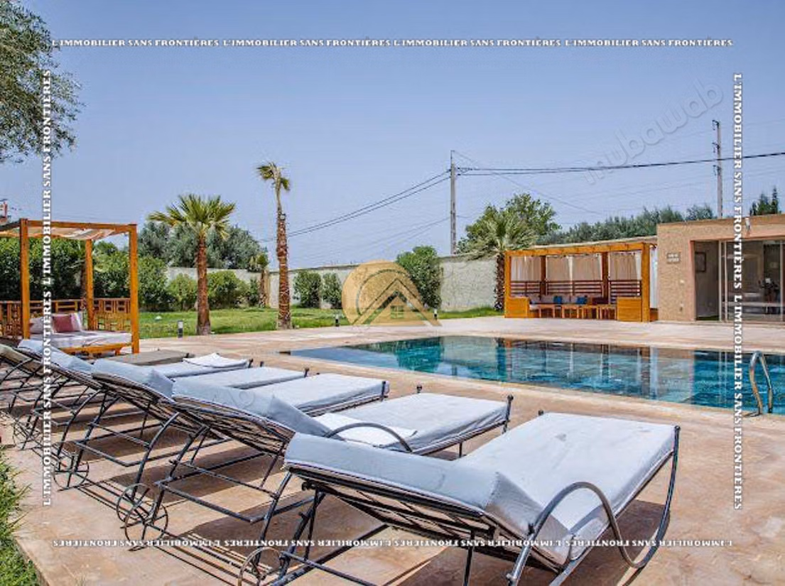 Villa privée titrée avec VNA à vendre sur la route de Sidi Rahal, route de Fès, Marrakech