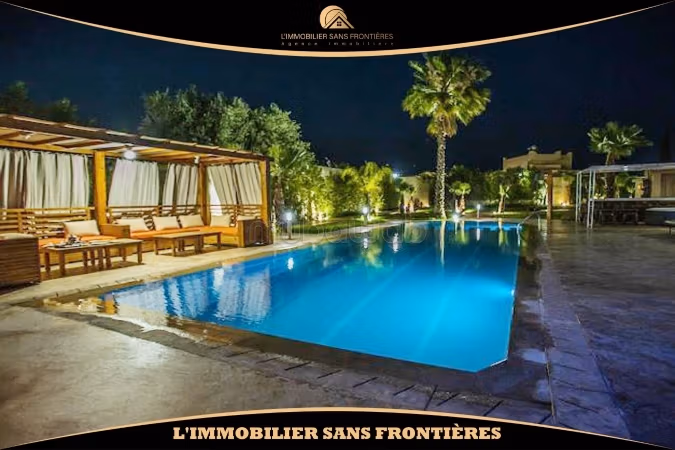 Private titled villa with VNA for sale on the Sidi Rahal road, Fes road, Marrakech