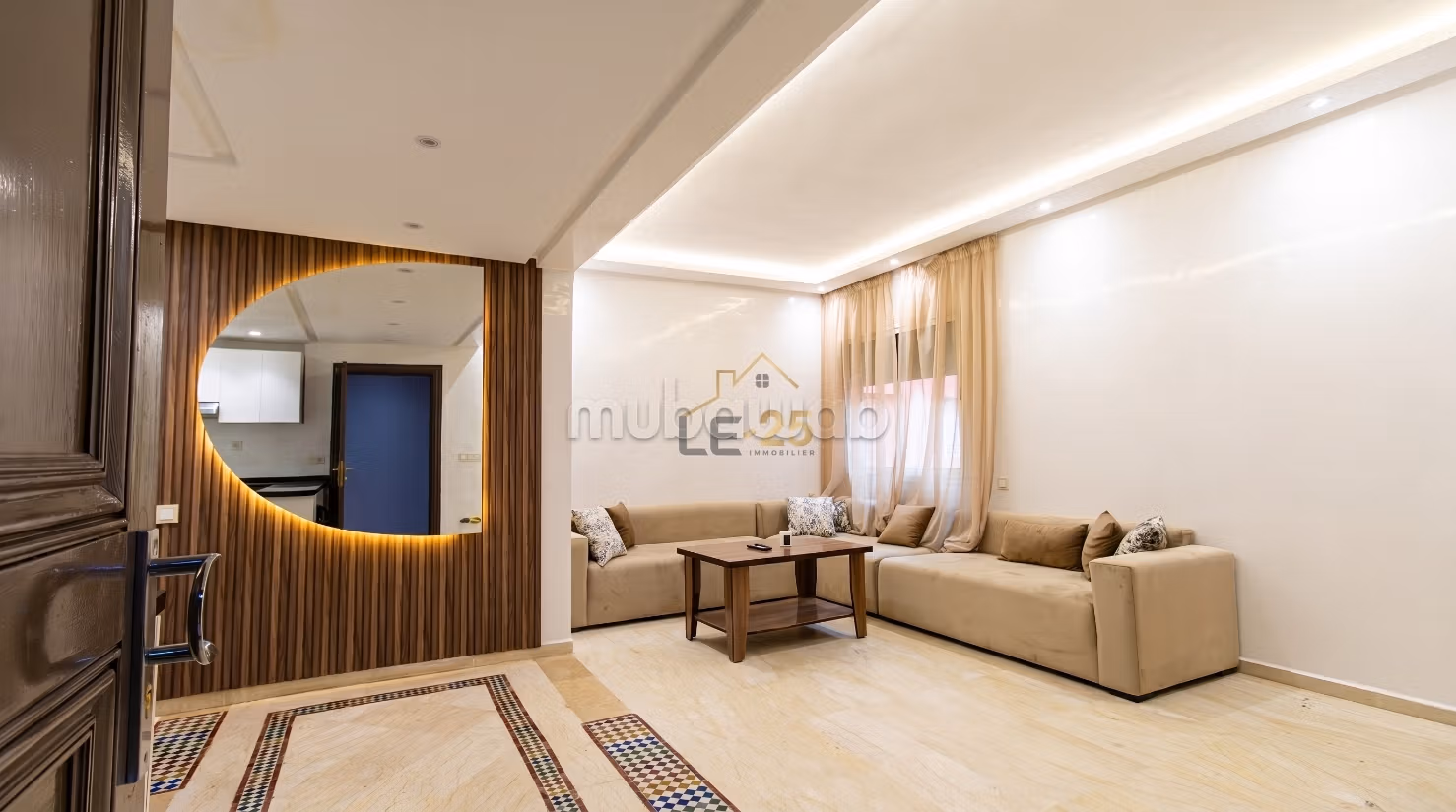 Appartement Meublé 3 Chambres À Louer ÀVictor Hugo