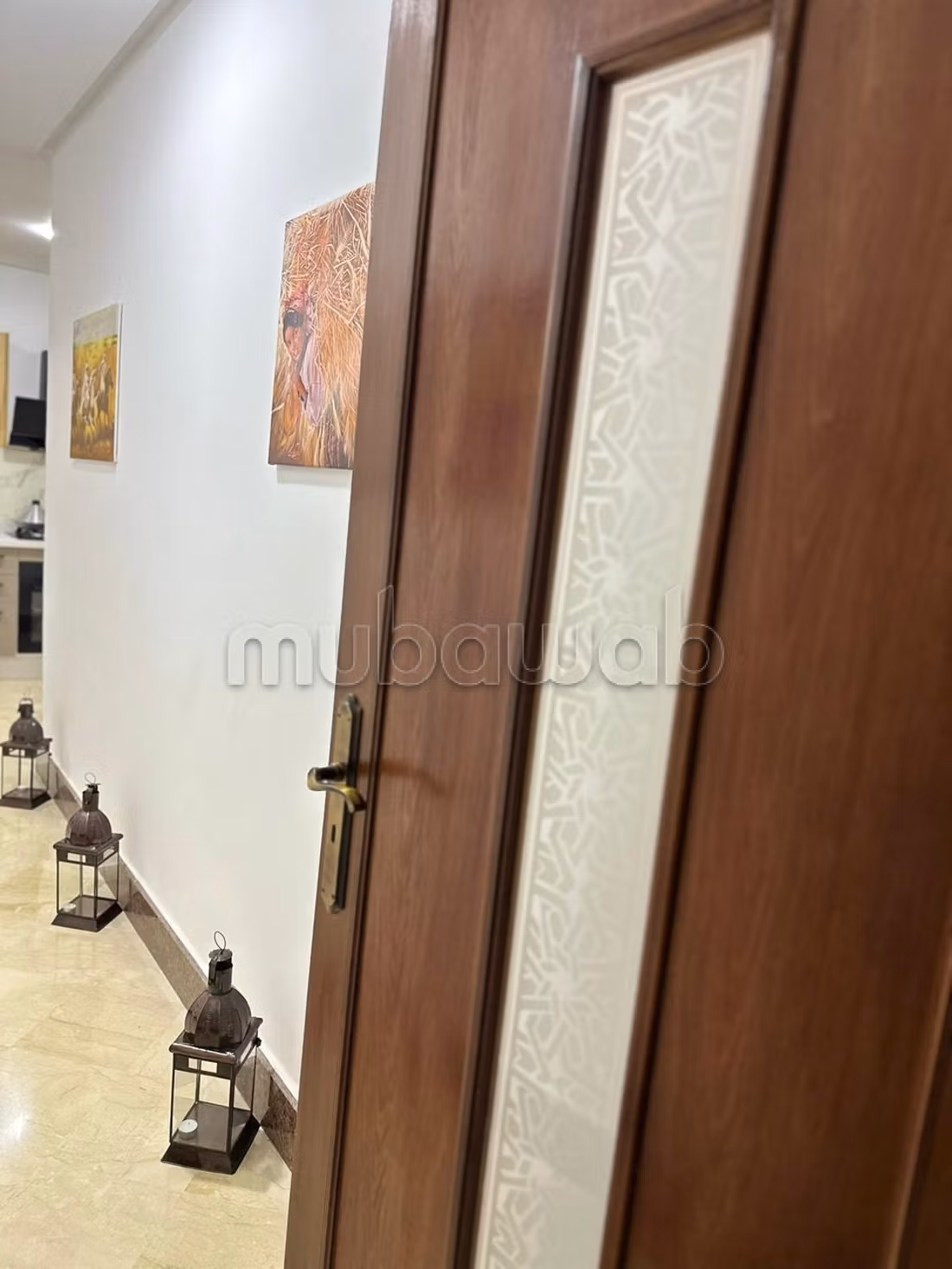 Appartement à vendre à Guéliz.
Surface totale 111 m².
Meublé — 4