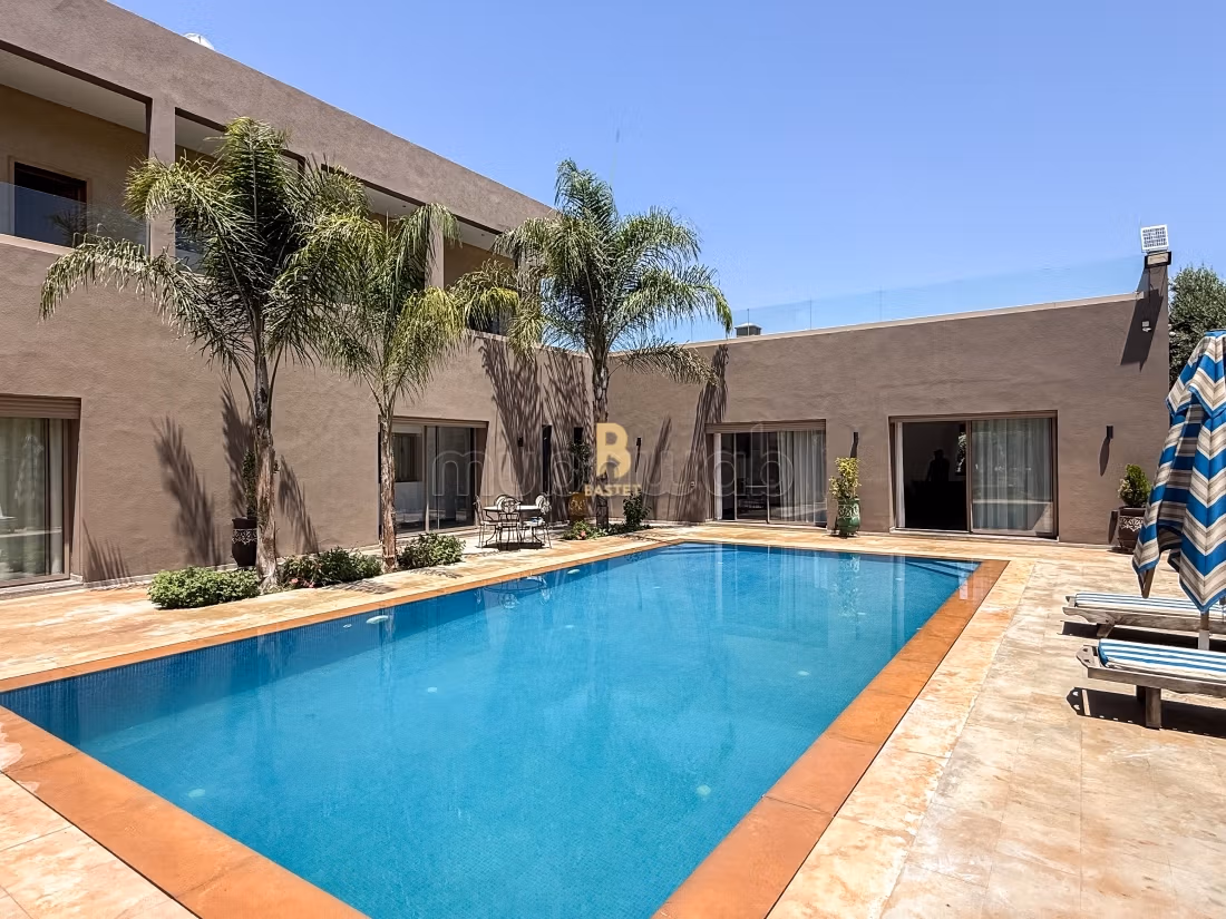 Villa atlas en vente a marrakech route de fez Titrée