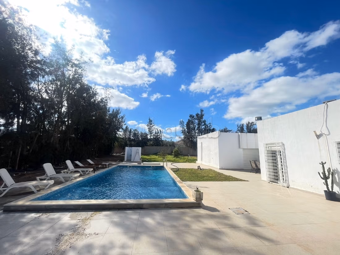 For rent a villa in Cebalet Ben Ammar
