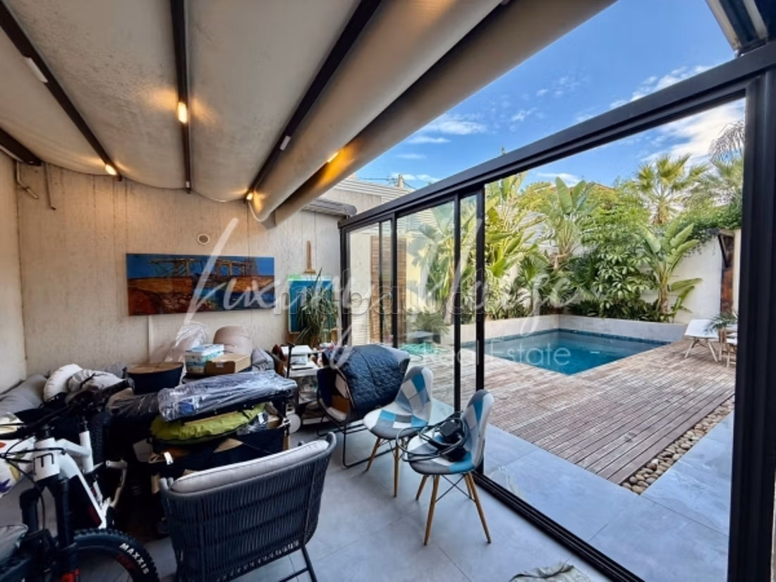 Villa S4 avec piscine et jardin à La Marsa
