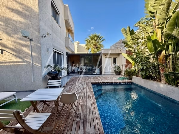Villa S4 with pool and garden in La Marsa
