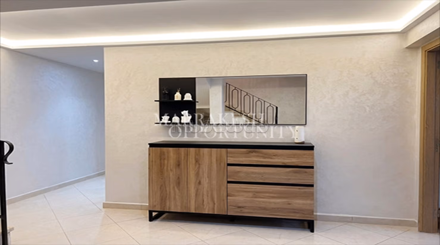 Moderne duplex meublé à louer à Guéliz, — 3
