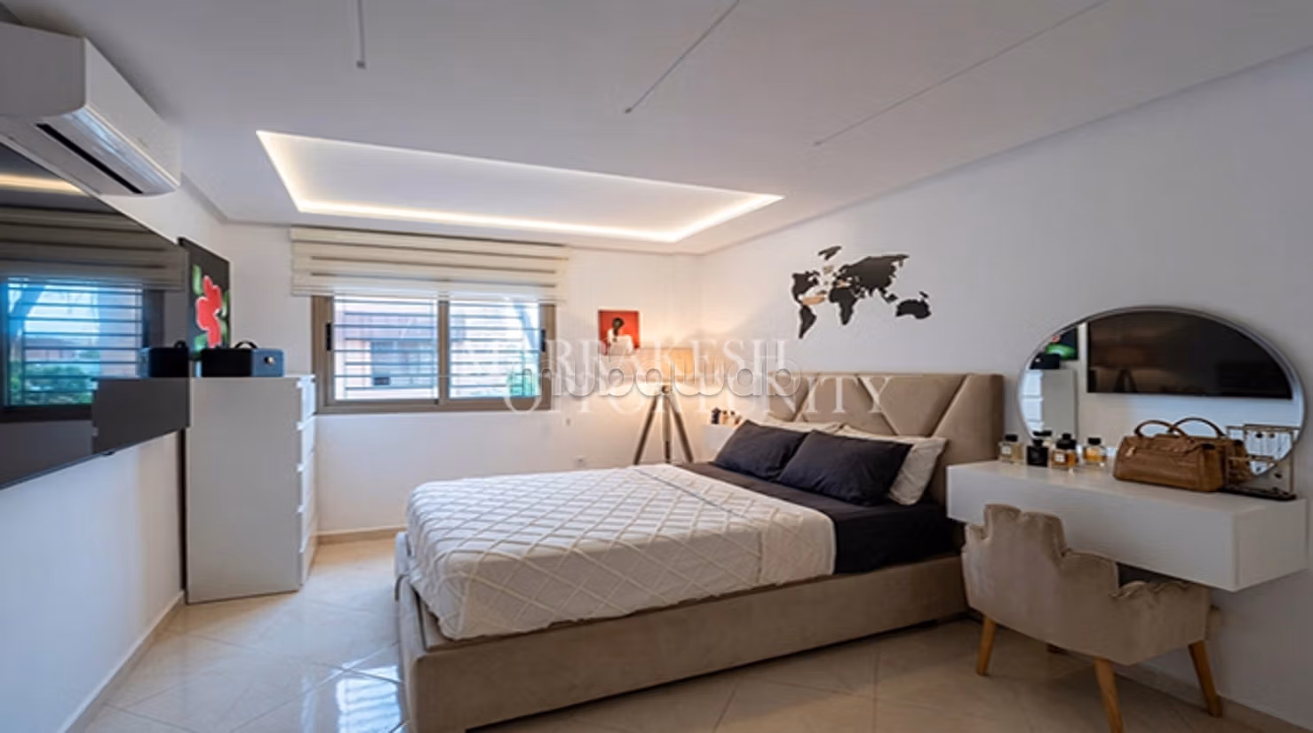 Moderne duplex meublé à louer à Guéliz, — 5