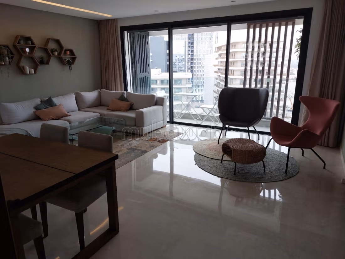 Magnifico appartamento con 2 camere da letto – Completamente arredato – Casablanca Finance City