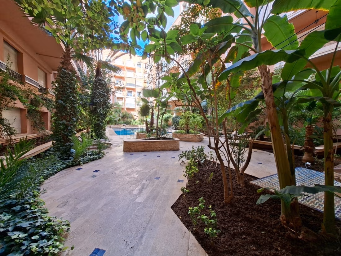 Achat vente appartement 3 chambres piscine Guéliz