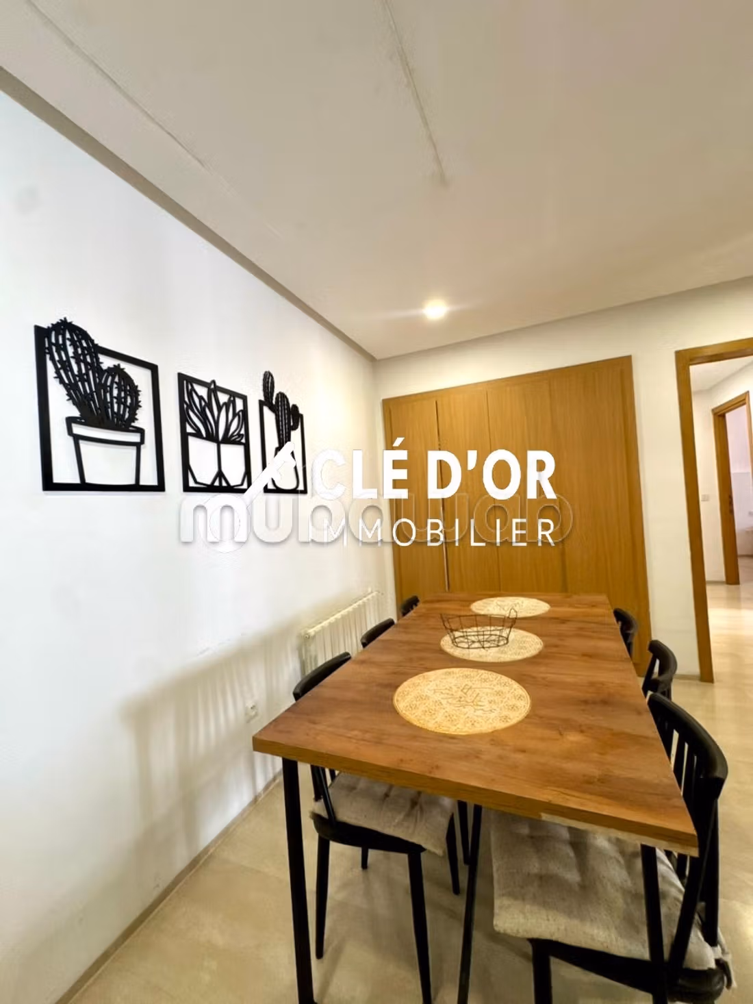 Appartement S2 meublé au jardin de Carthage