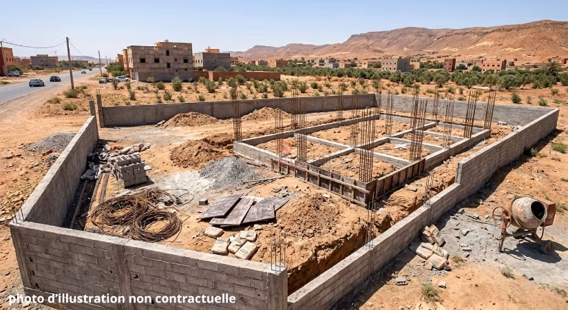 Sale of vacant land on the road to Ouarzazate