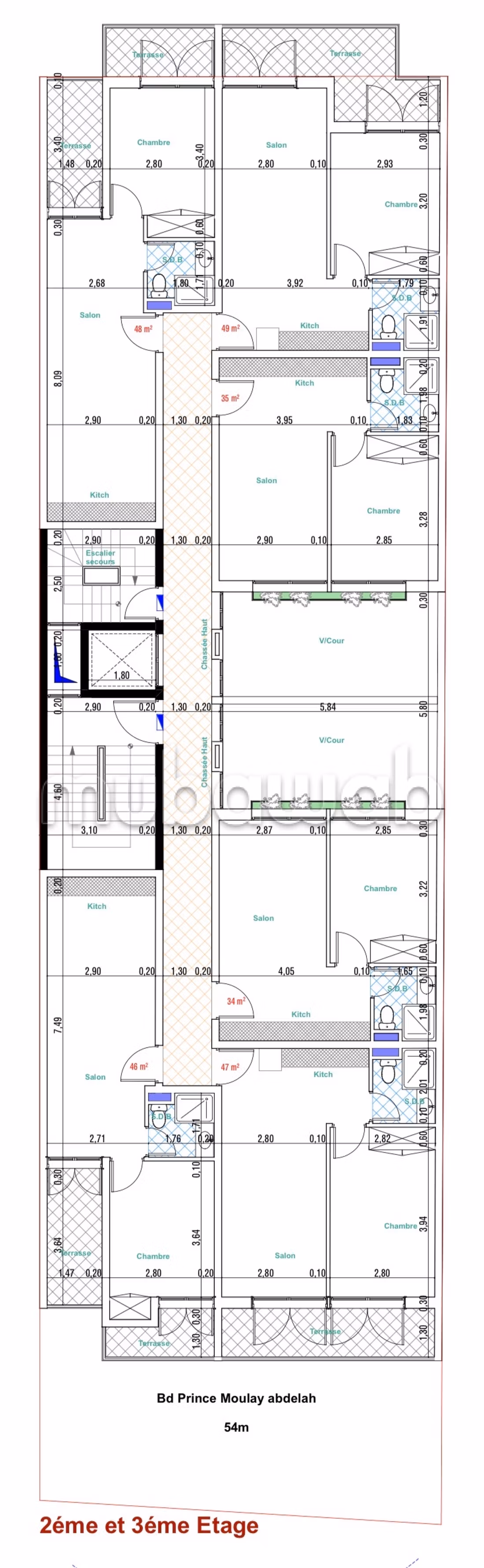 Nuevo proyecto inmobiliario - Apartamentos de alto standing en venta en Marrakech Guéliz