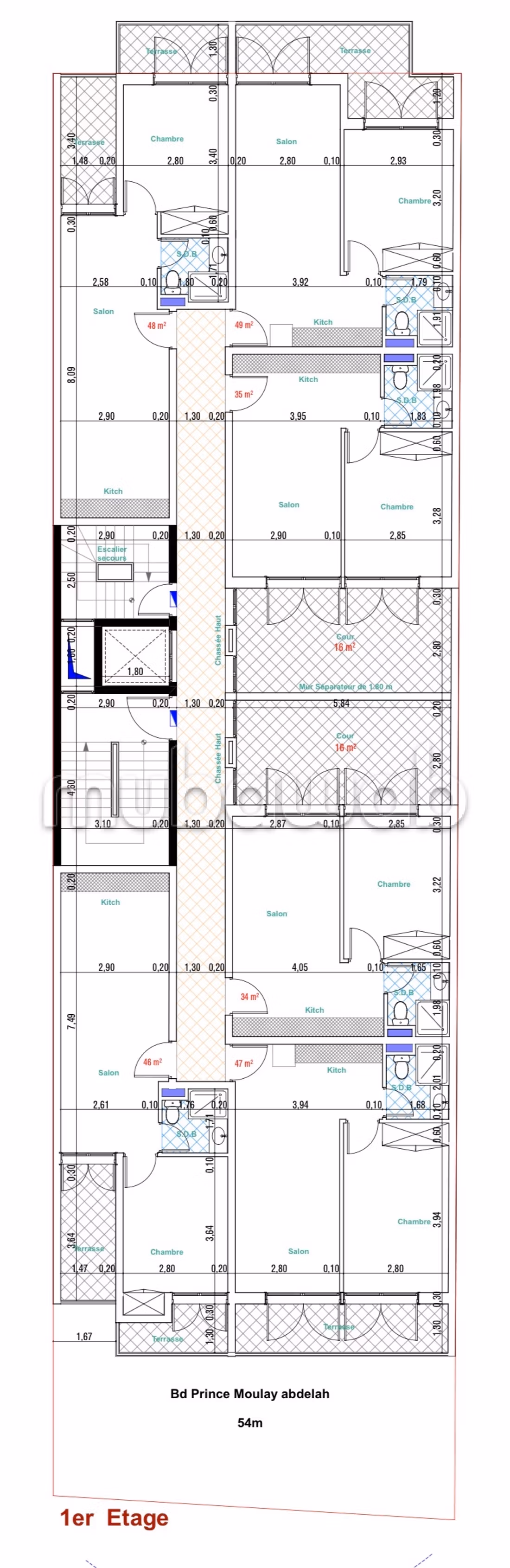 Nuevo proyecto inmobiliario - Apartamentos de alto standing en venta en Marrakech Guéliz
