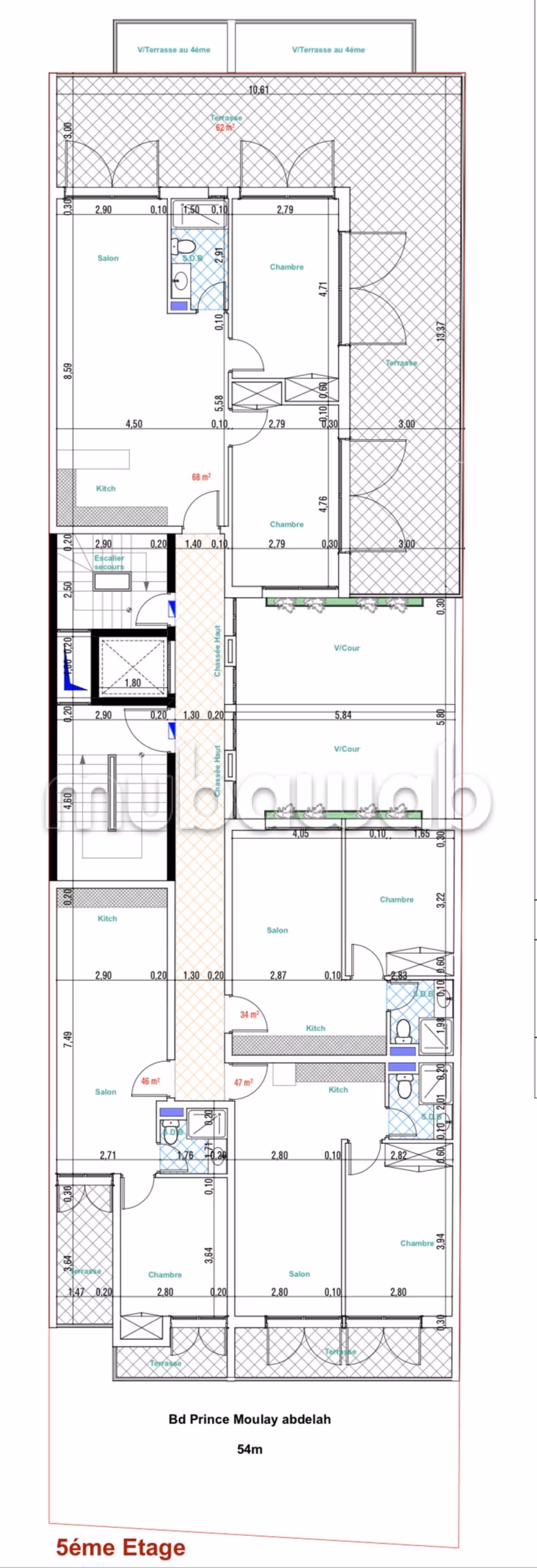 Nuevo proyecto inmobiliario - Apartamentos de alto standing en venta en Marrakech Guéliz