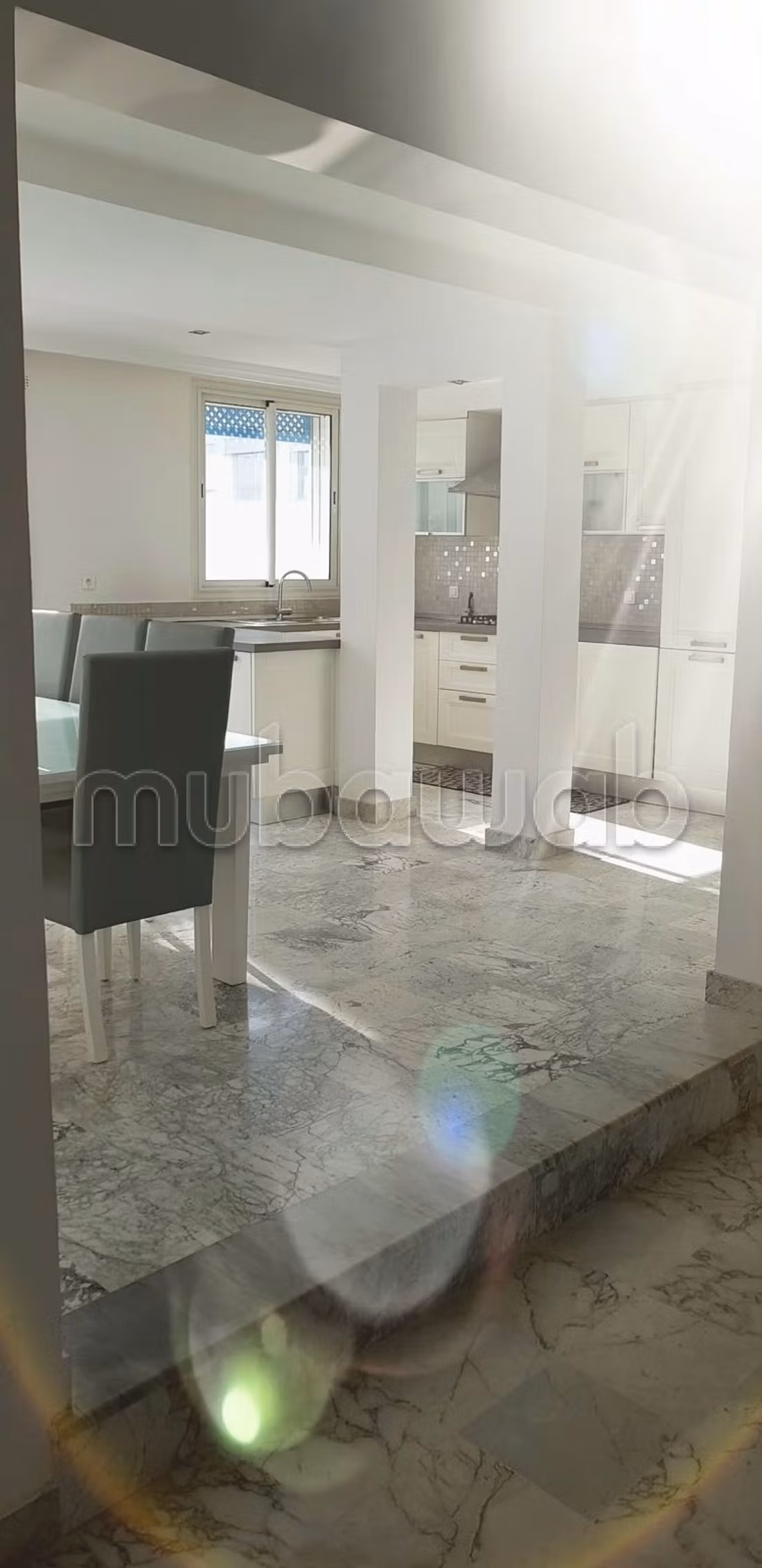 Appartamento con vista mare S3 arredato Gammarth