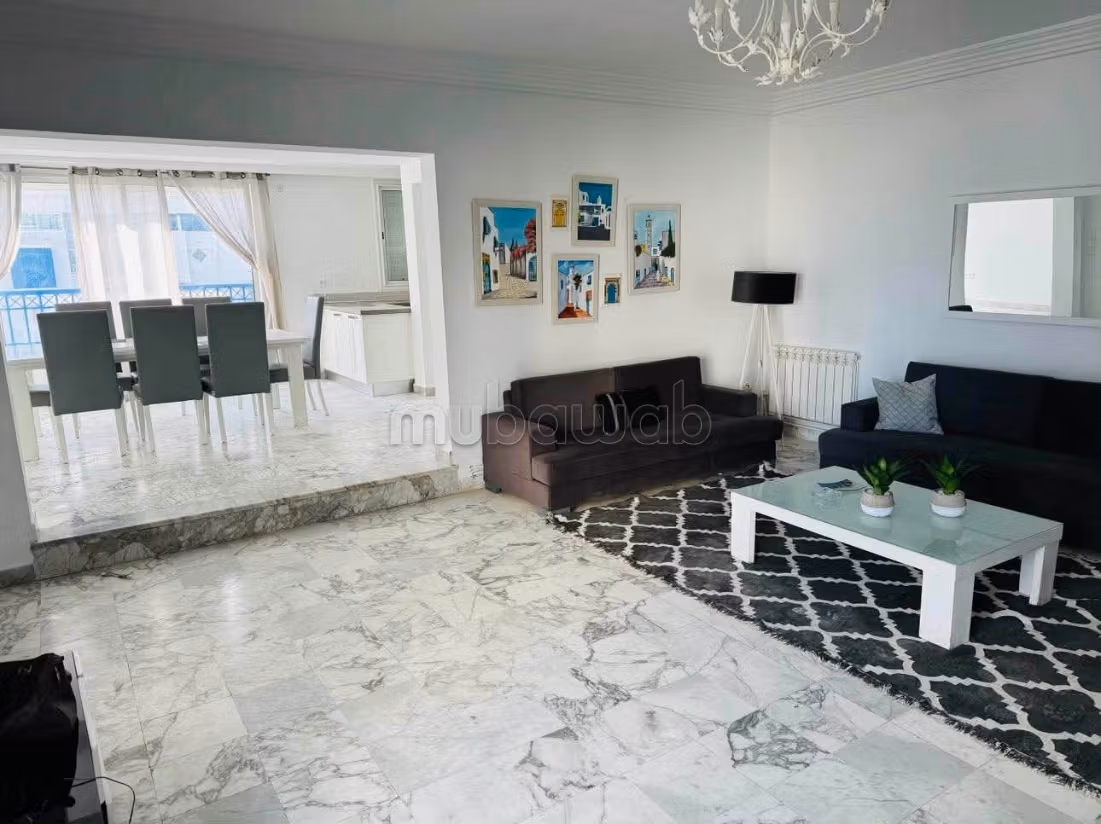 Appartamento con vista mare S3 arredato Gammarth