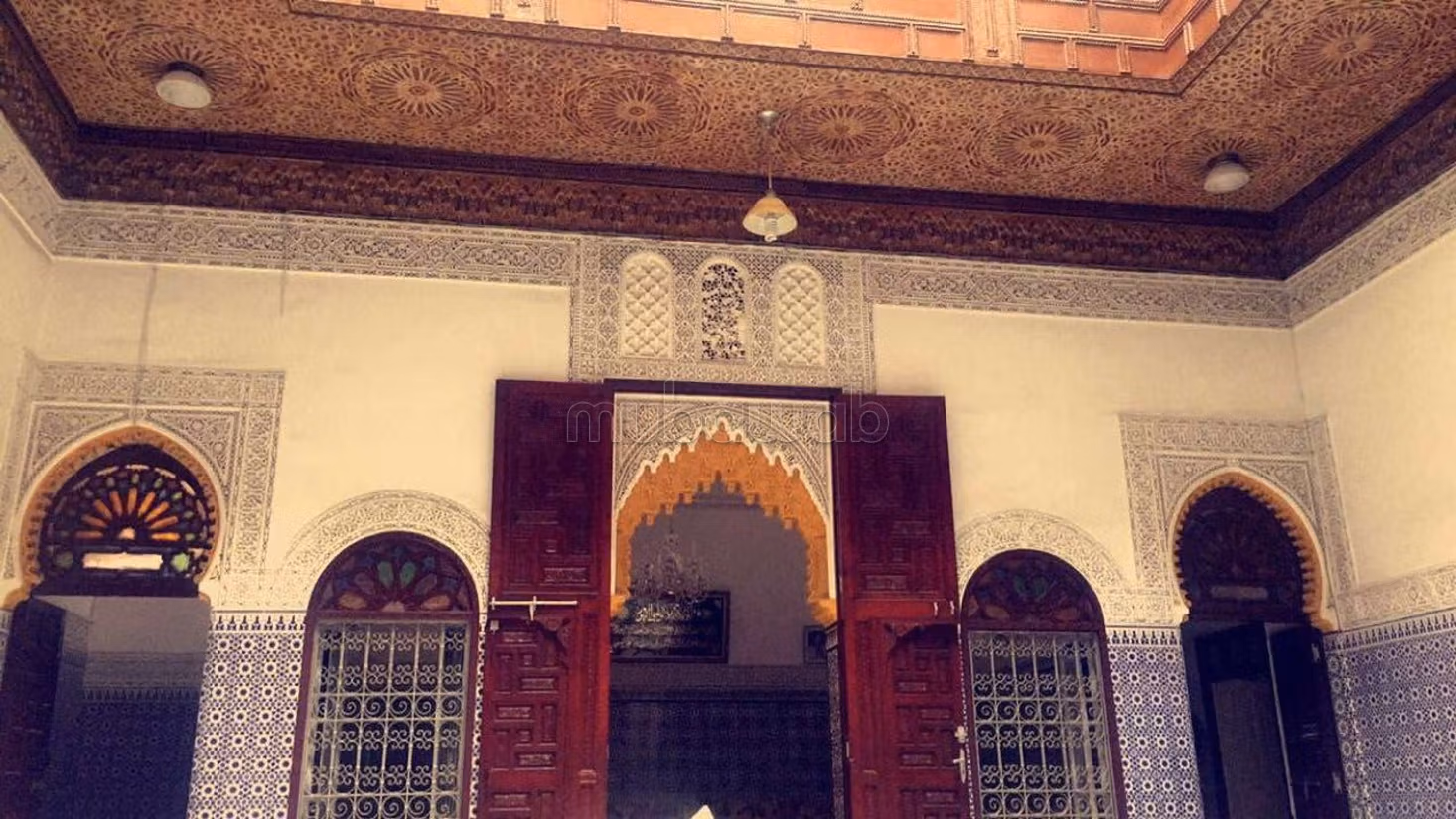 Riad authentique à la vente médina de Salé 356m2