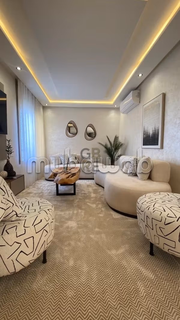 Appartement Meublé à louer à Hassan 
Rabat