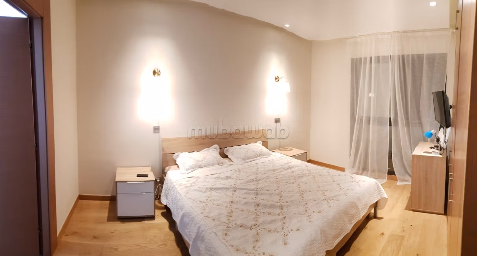 Bel appartement en location à Casablanca Finance City.
Surface de 95 m².
Meublé — 5