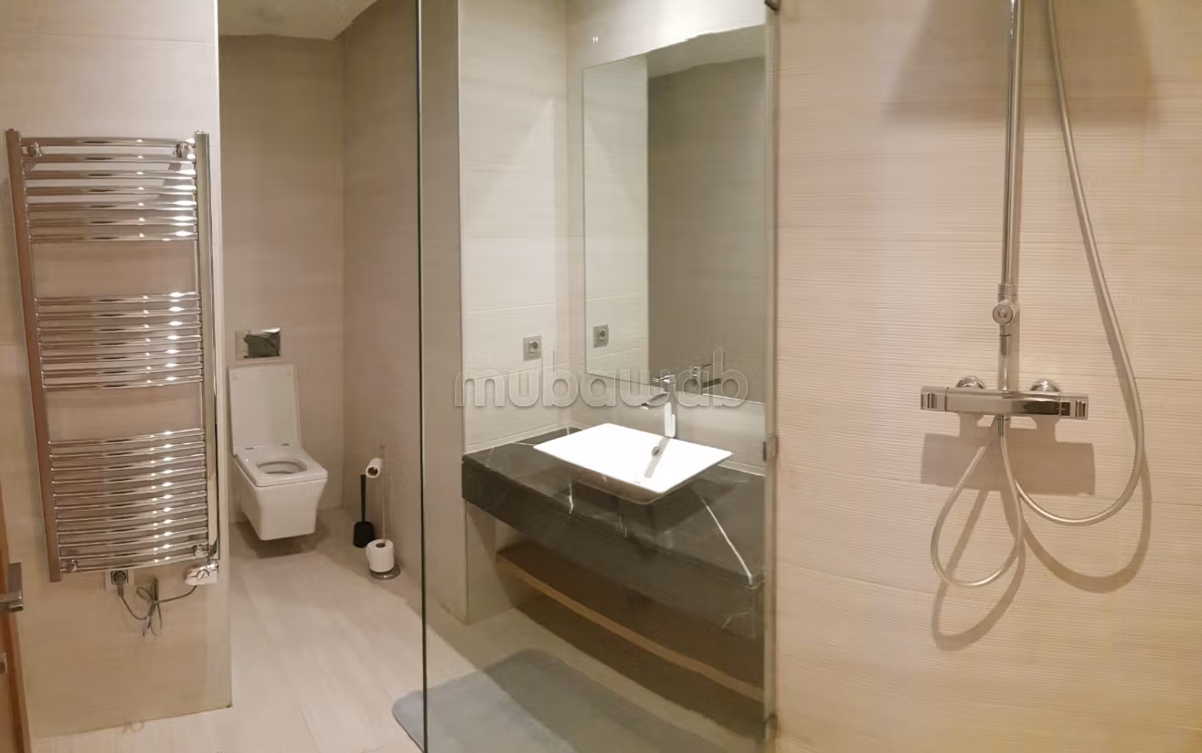 Bel appartement en location à Casablanca Finance City.
Surface de 95 m².
Meublé — 6