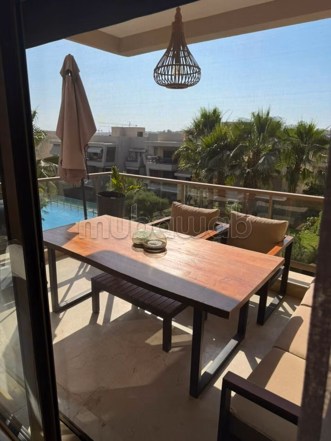 Appartement vide à louer – Ville Verte 
Bouskoura