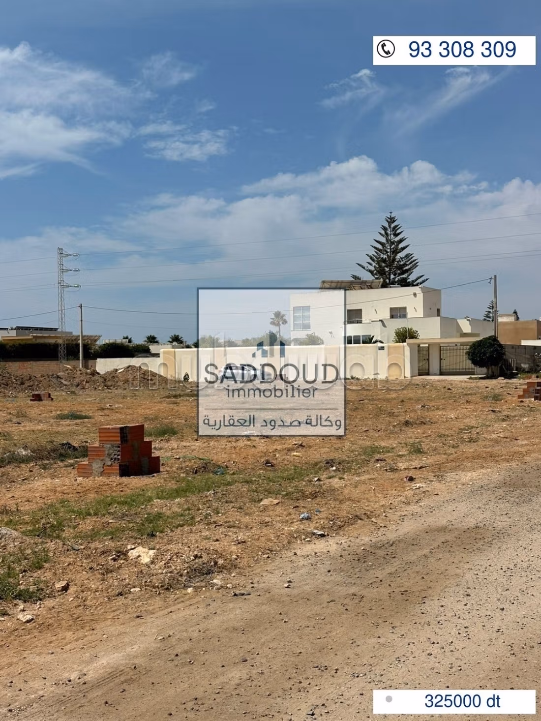 Terreno di 1015 m in vendita - Strada Sidi Mansour Km 9
