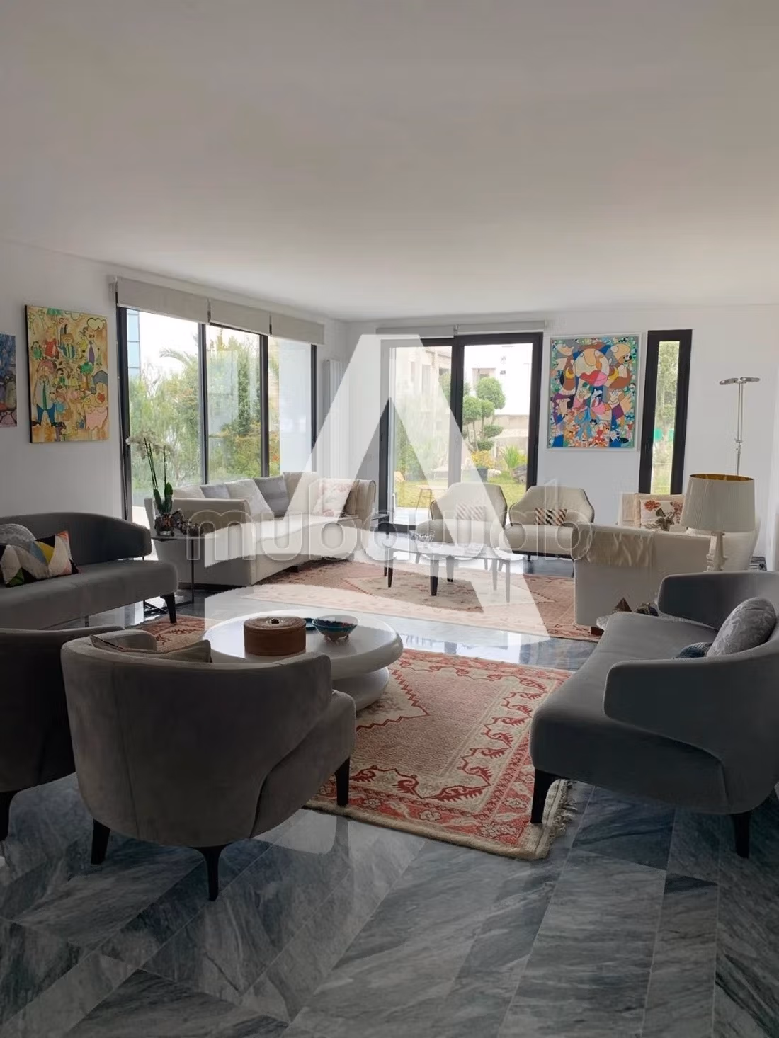 Triplex arredato con gusto a Gammarth