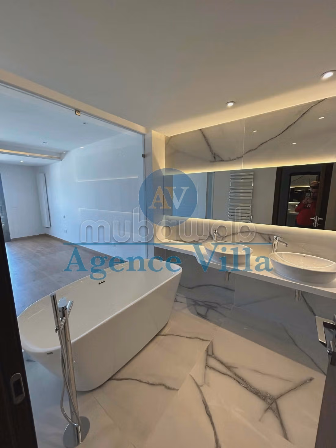 In affitto attico S3 con vista mare a Gammarth