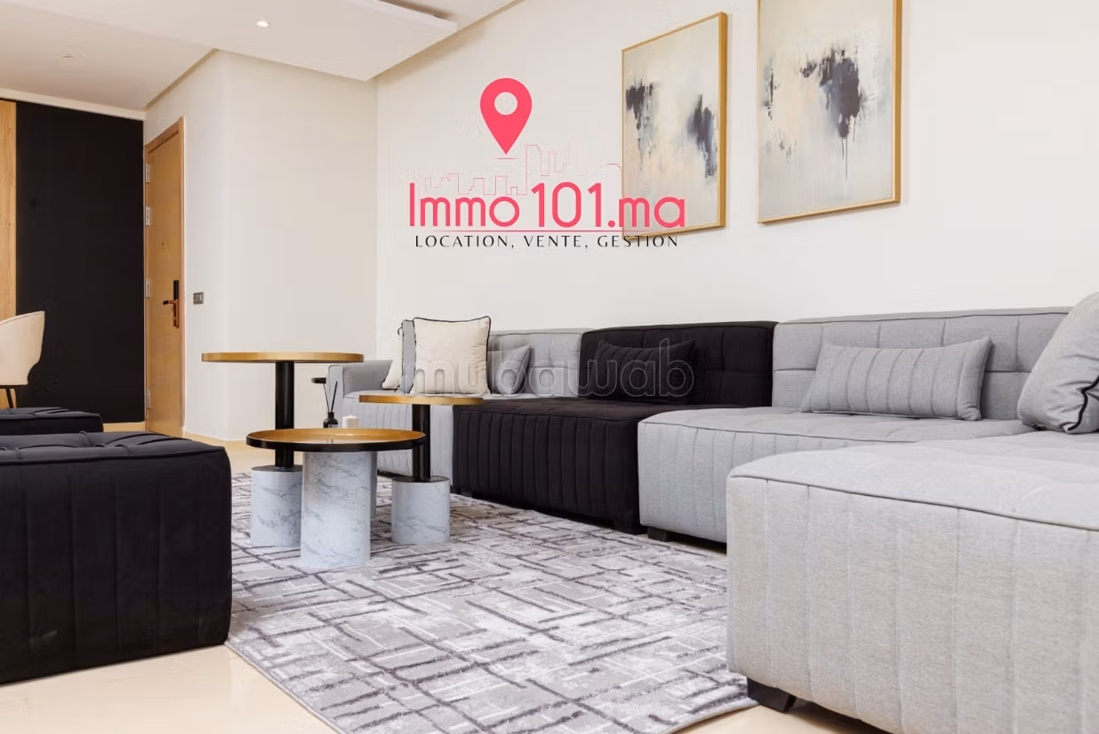 Location appartement meublé à Prestigia Hay Riad — 3