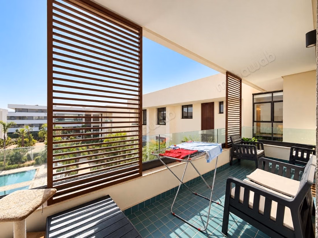 Three-bedroom furnished apartment at Biarritz residence