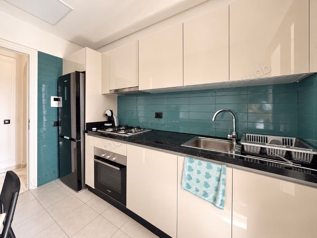 Three-bedroom furnished apartment at Biarritz residence