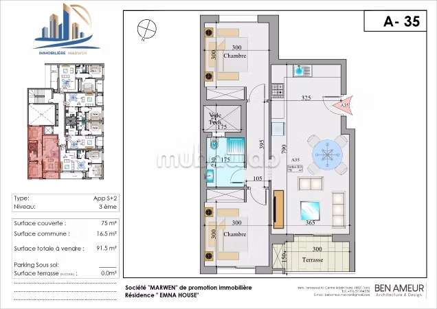 Appartement à l'achat à Zone Touristique
